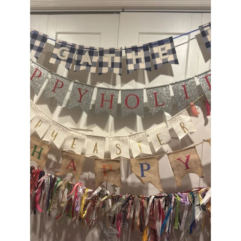 Banner Garland Box Every Holiday New Mom, New Home,or Bridal Shower Gift!!!
